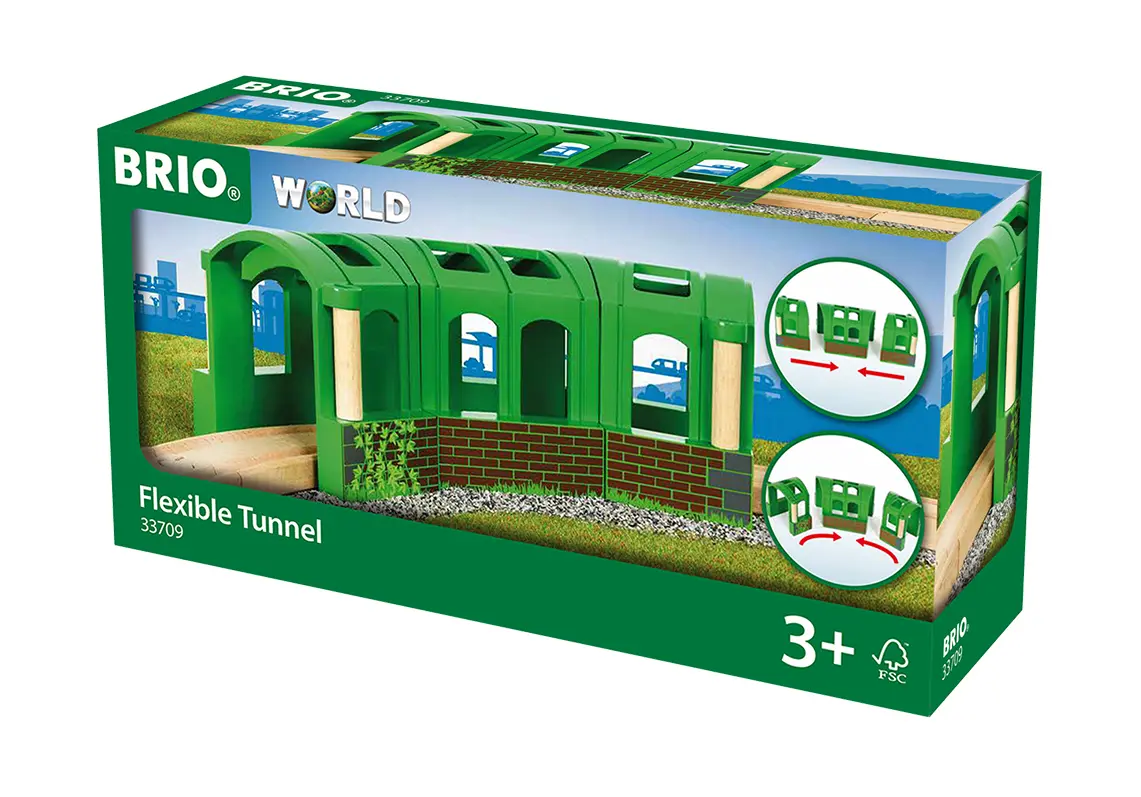 Cover: 7312350337099 | BRIO World - Flexibler Tunnel | BRIO® | Spiel | In Schachtel | Spiel