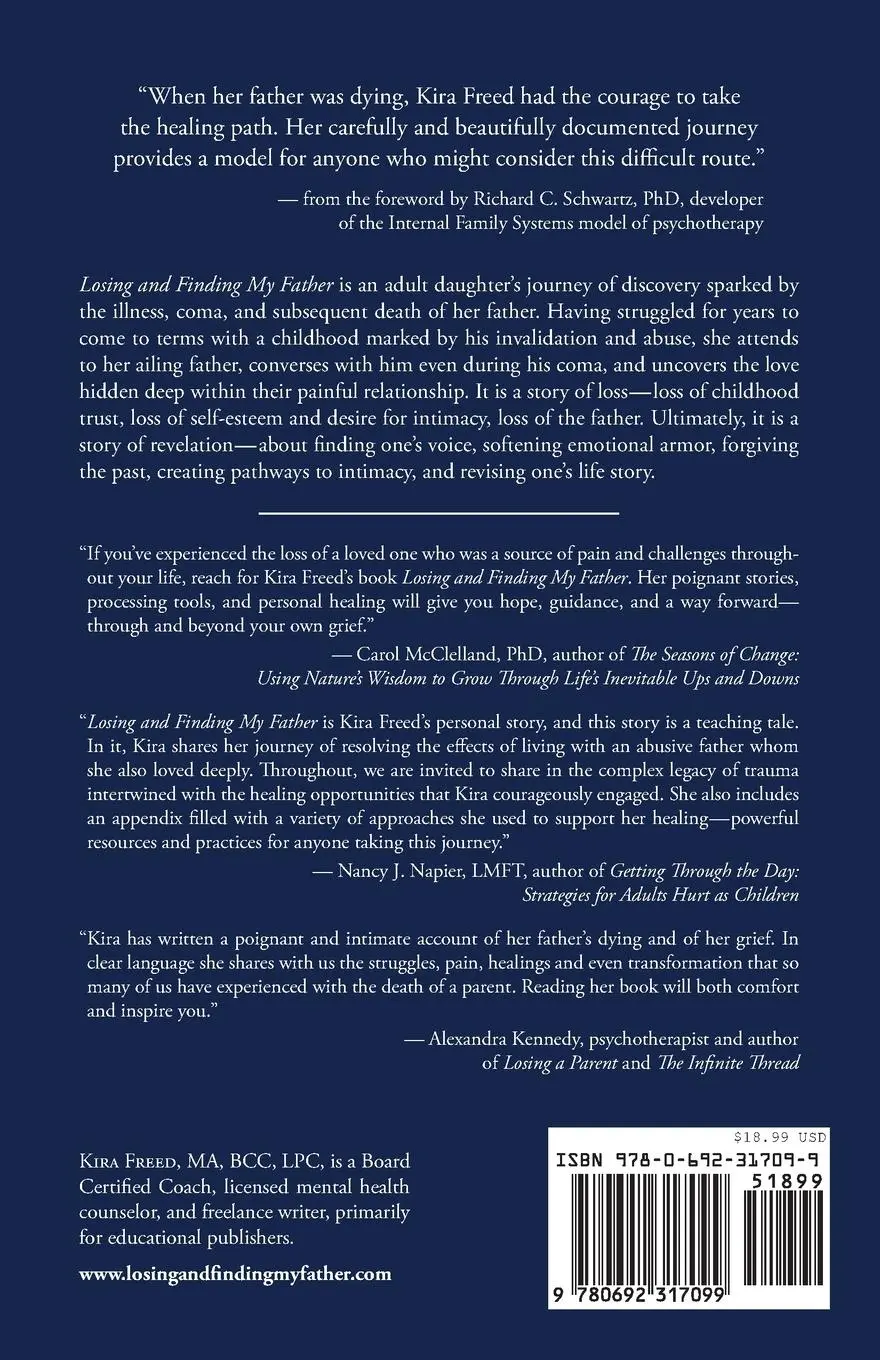 Rückseite: 9780692317099 | Losing and Finding My Father | Kira Freed | Taschenbuch | Englisch