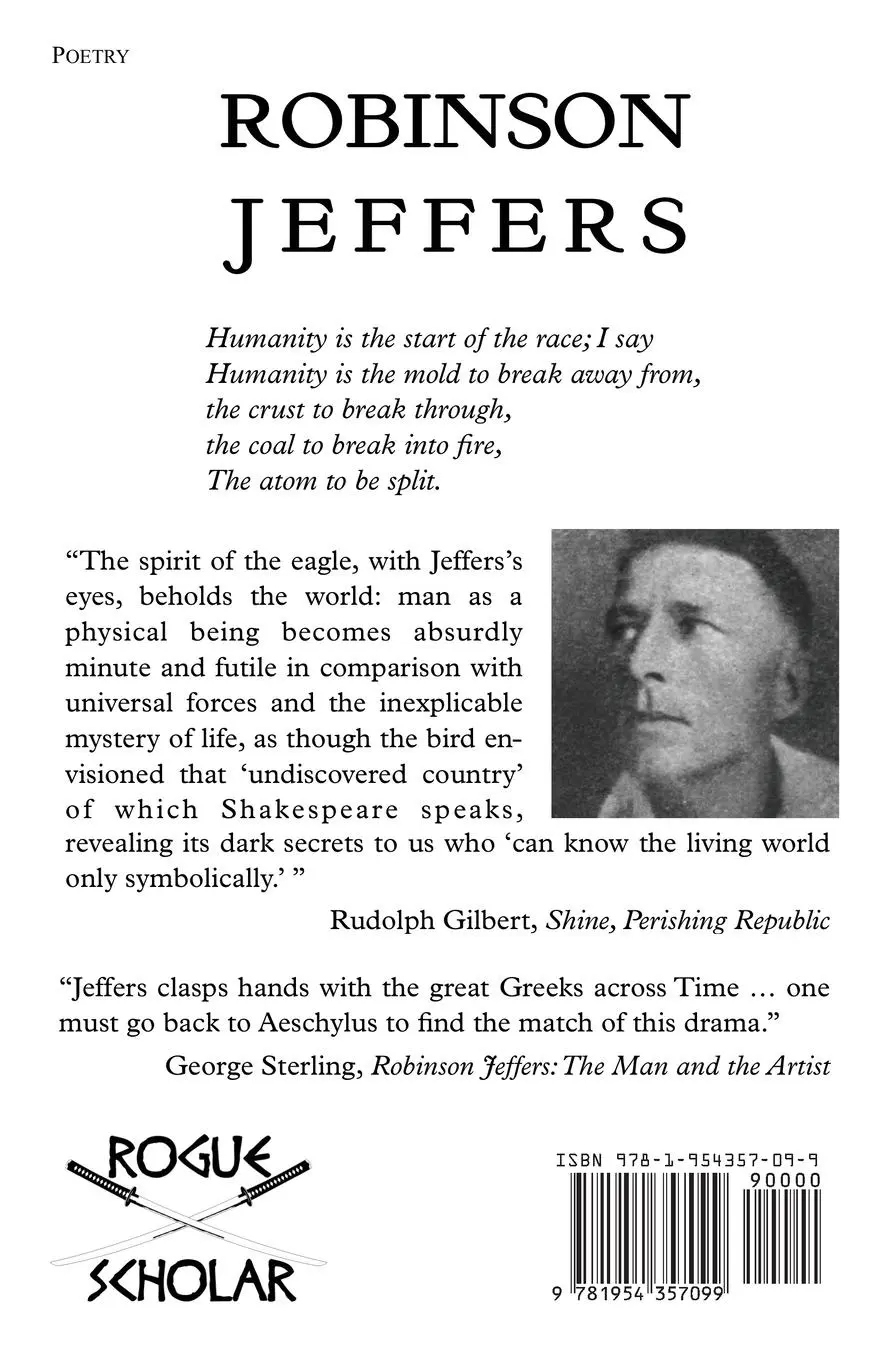 Rückseite: 9781954357099 | Roan Stallion, Tamar and Other Poems | Robinson Jeffers | Taschenbuch