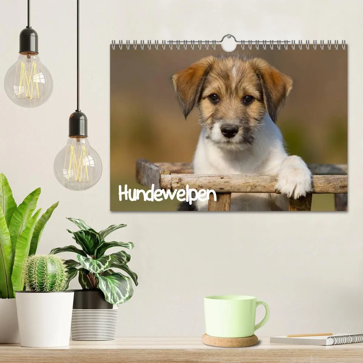 Bild: 9783594247099 | Hundewelpen (Wandkalender 2027 DIN A4 quer), CALVENDO Monatskalender