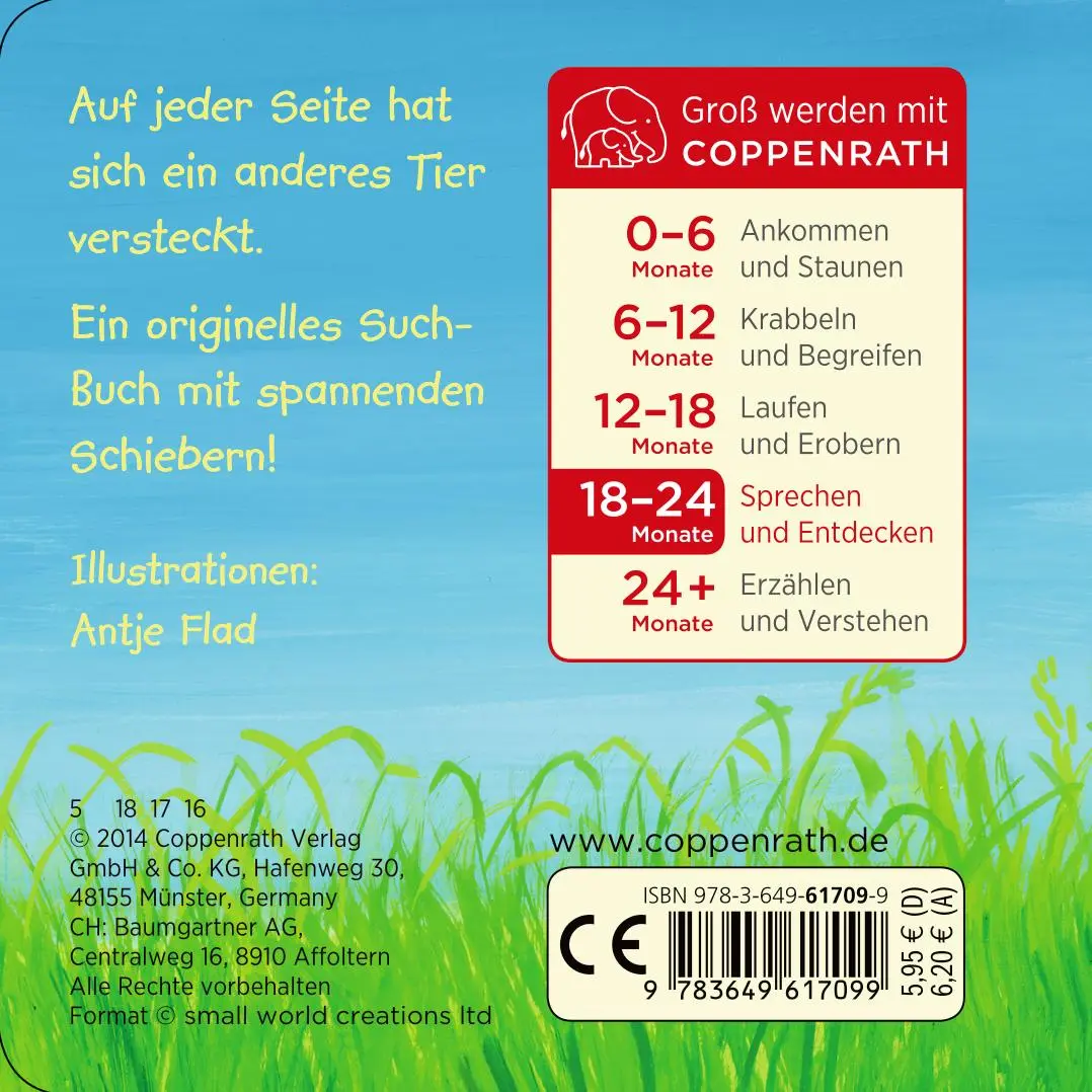 Rückseite: 9783649617099 | Hoppla! Wer knabbert da? | Ab 18 Monate | Antje Flad | Buch | 14 S.