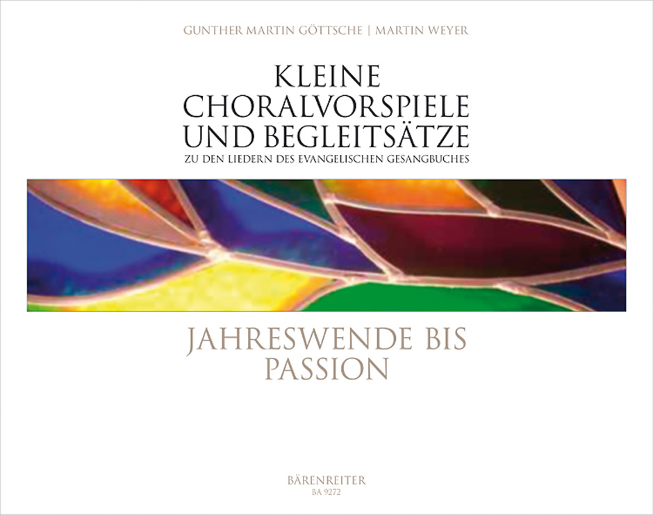 Cover: 9790006537099 | Jahreswende bis Passion | Partitur | Bärenreiter Verlag
