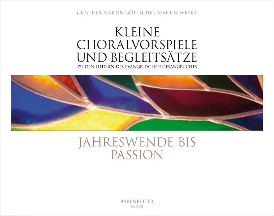 Cover: 9790006537099 | Jahreswende bis Passion | Partitur | Bärenreiter Verlag