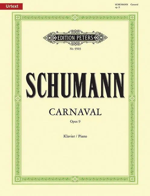 Cover: 9790014077099 | Carnaval Op.9 | Robert Schumann | Taschenbuch | Edition Peters | Buch