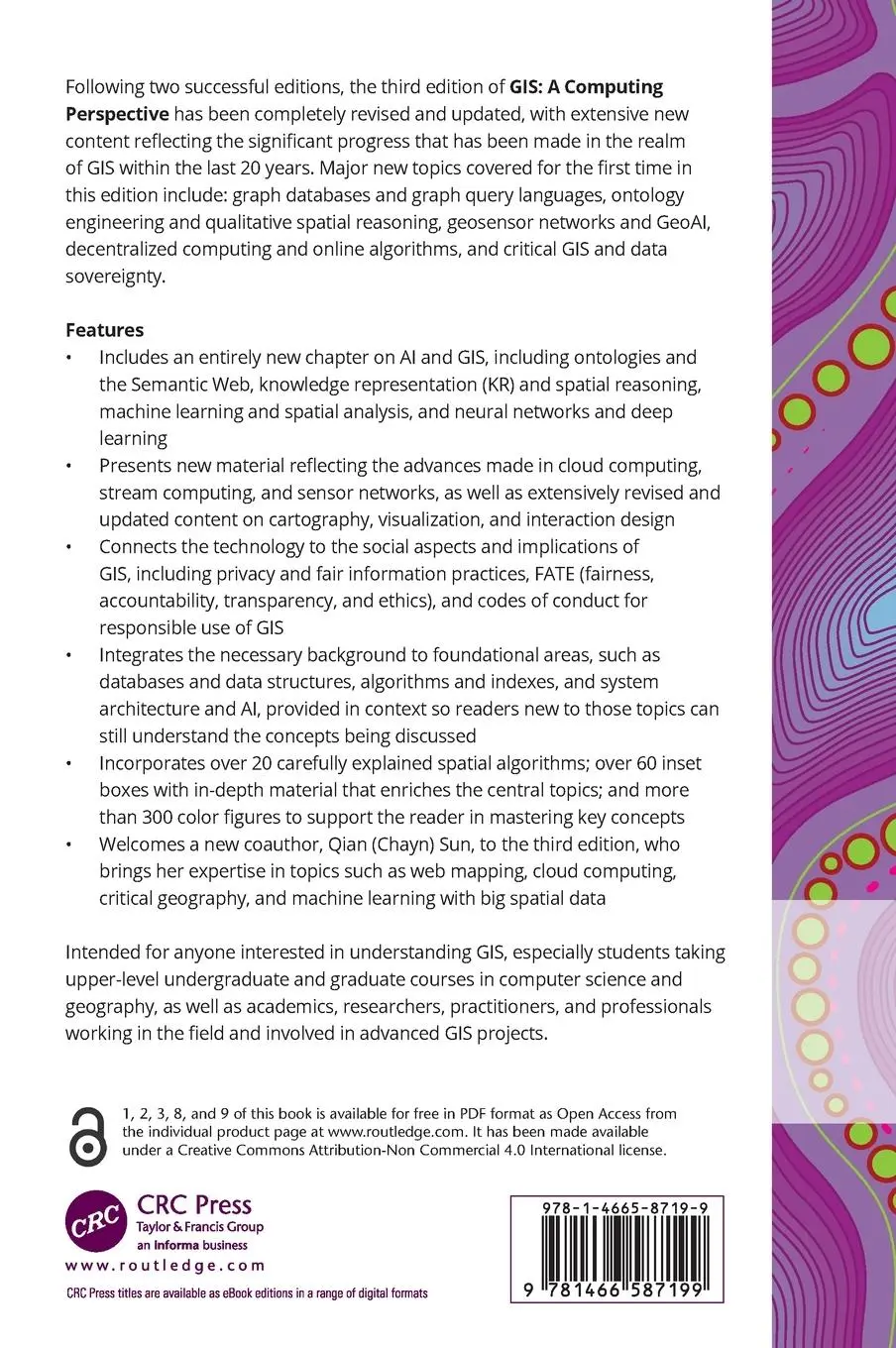 Rückseite: 9781466587199 | GIS | A Computing Perspective | Matt Duckham (u. a.) | Buch | Englisch