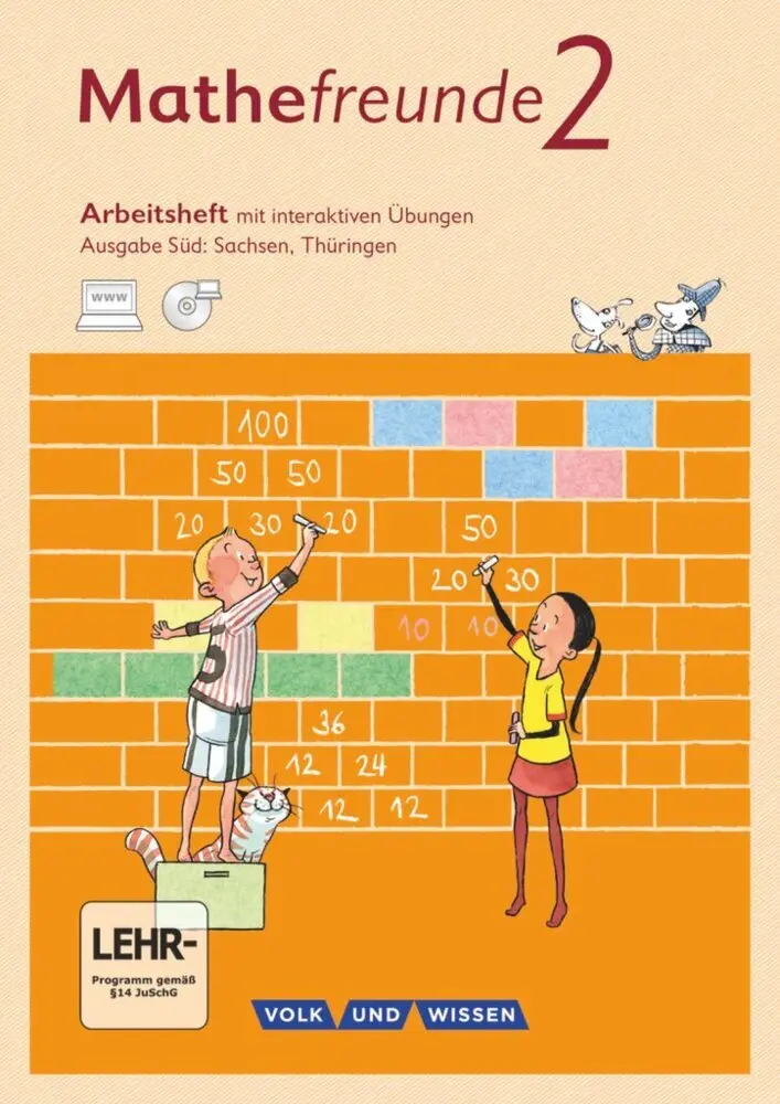 Cover: 9783060837199 | Mathefreunde - Ausgabe Süd 2015 - 2. Schuljahr | Schlabitz (u. a.)