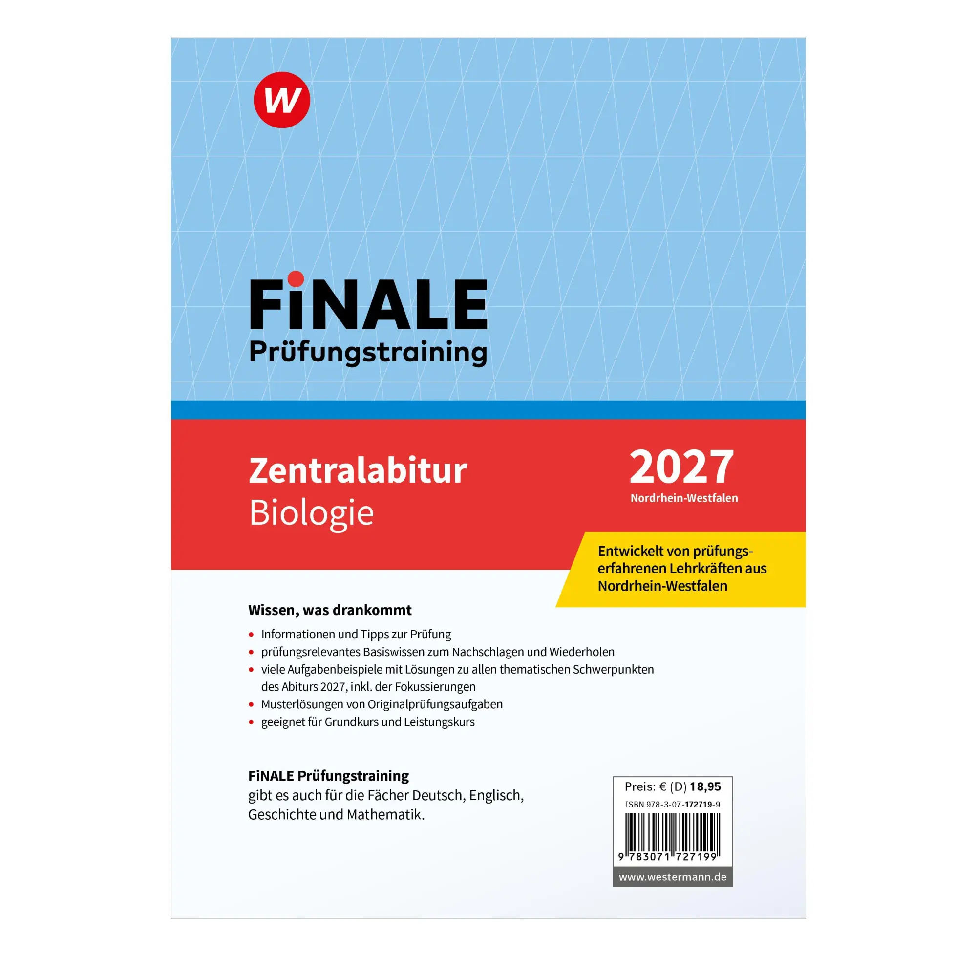 Bild: 9783071727199 | FiNALE Prüfungstraining Zentralabitur Nordrhein-Westfalen. Biologie...