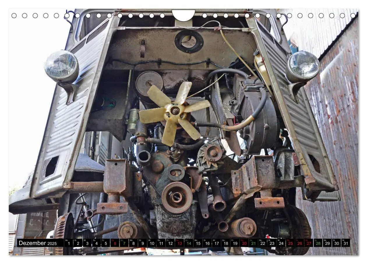 Bild: 9783435217199 | Citroën HY der Kult -Transporter (Wandkalender 2025 DIN A4 quer),...
