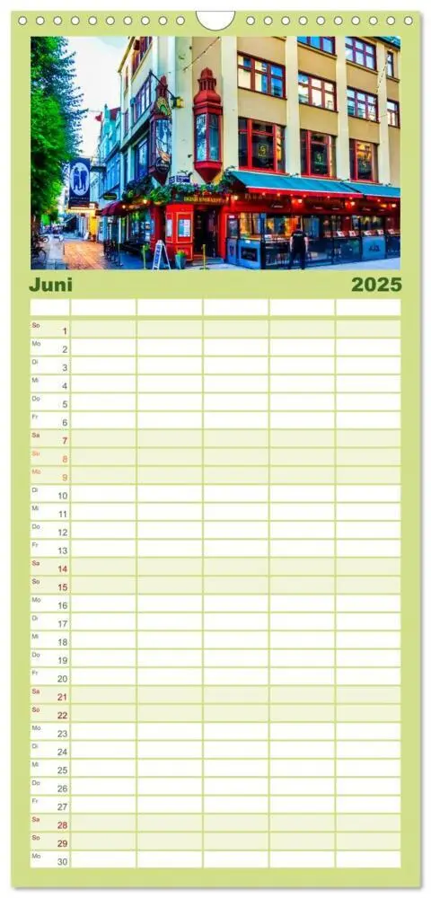 Bild: 9783457097199 | Familienplaner 2025 - Göteborg und Schäreninseln mit 5 Spalten...
