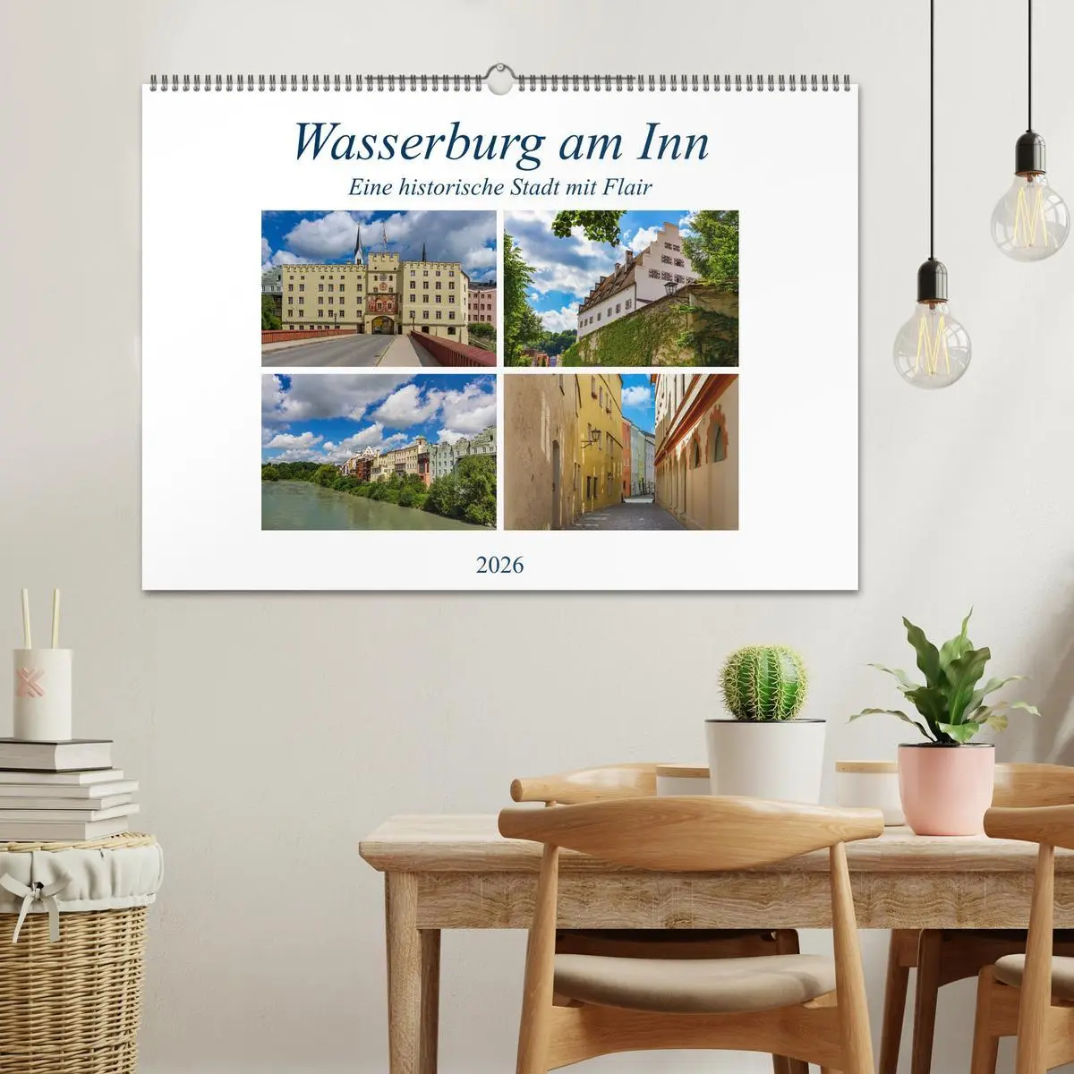 Bild: 9783457857199 | Wasserburg am Inn (Wandkalender 2026 DIN A2 quer), CALVENDO...