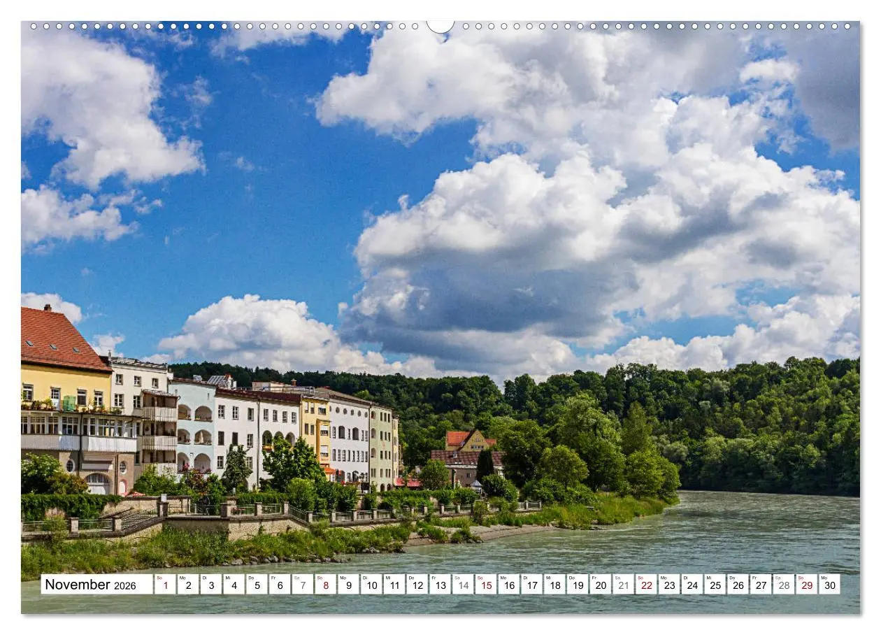 Bild: 9783457857199 | Wasserburg am Inn (Wandkalender 2026 DIN A2 quer), CALVENDO...