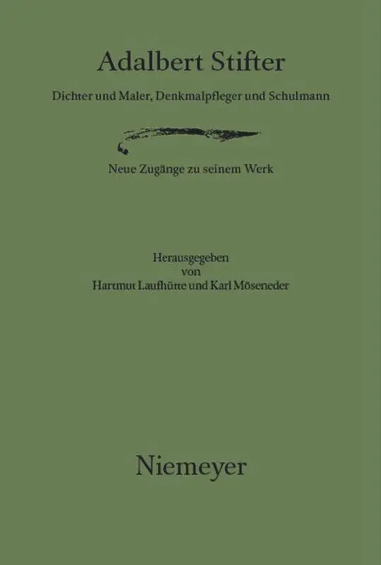 Cover: 9783484107199 | Adalbert Stifter | Karl Möseneder (u. a.) | Buch | XVI | Deutsch