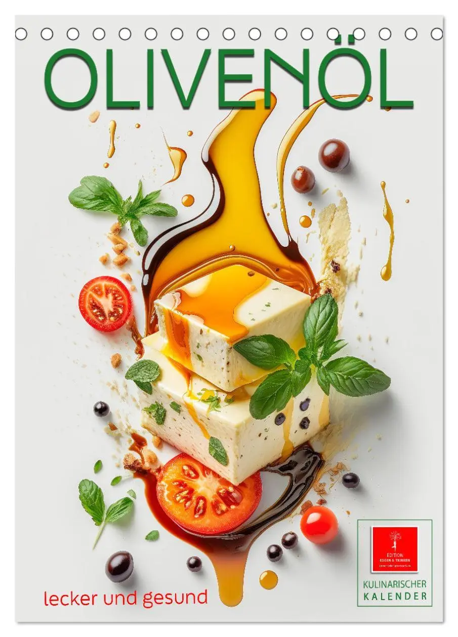 Cover: 9783516327199 | Olivenöl lecker und gesund (Tischkalender 2026 DIN A5 hoch),...