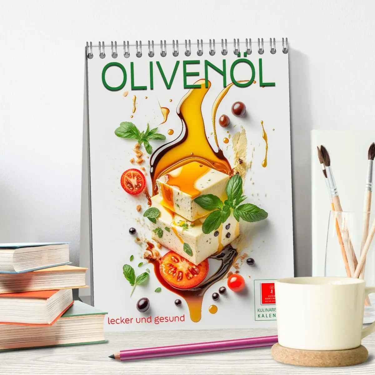 Bild: 9783516327199 | Olivenöl lecker und gesund (Tischkalender 2026 DIN A5 hoch),...