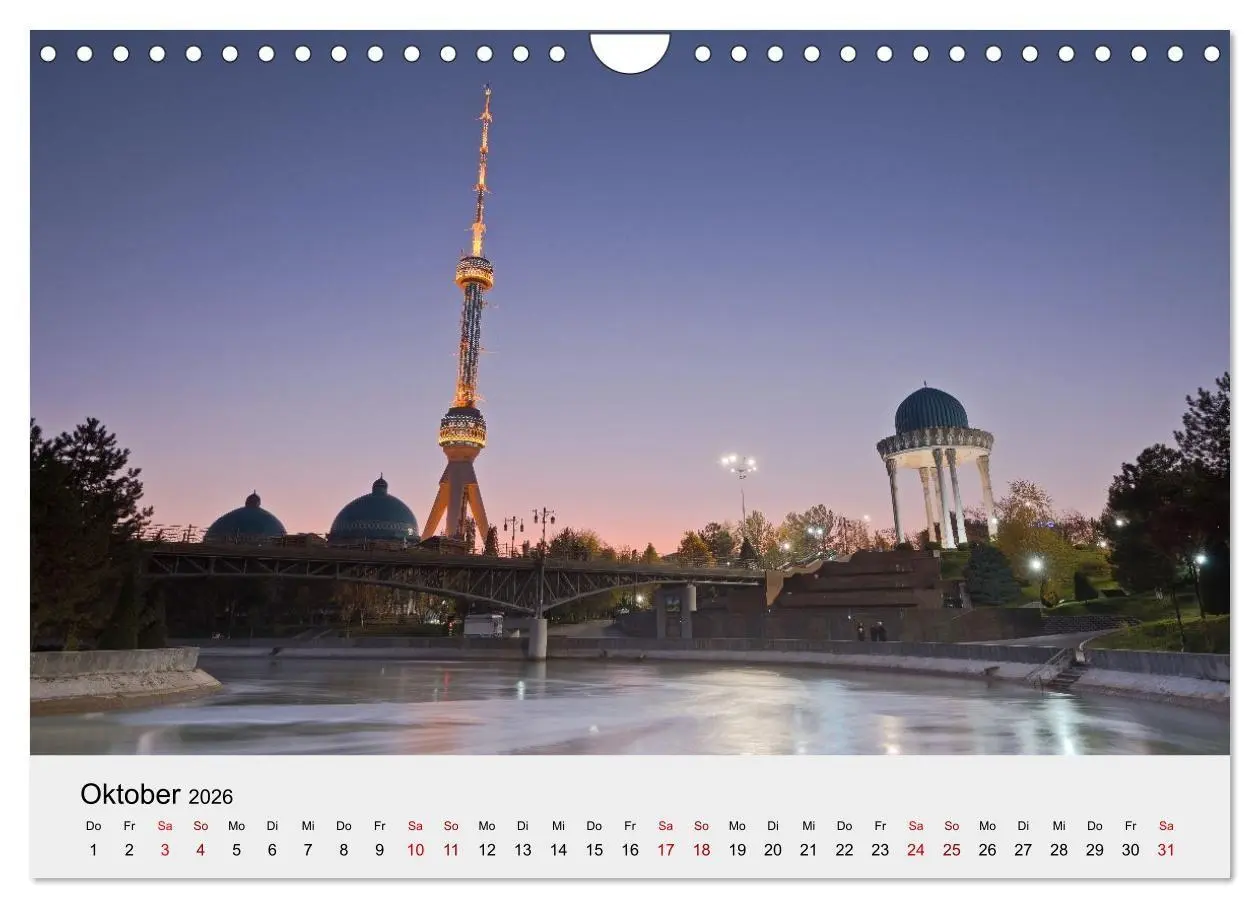 Bild: 9783516707199 | Usbekistan entlang der Seidenstraße (Wandkalender 2026 DIN A4...
