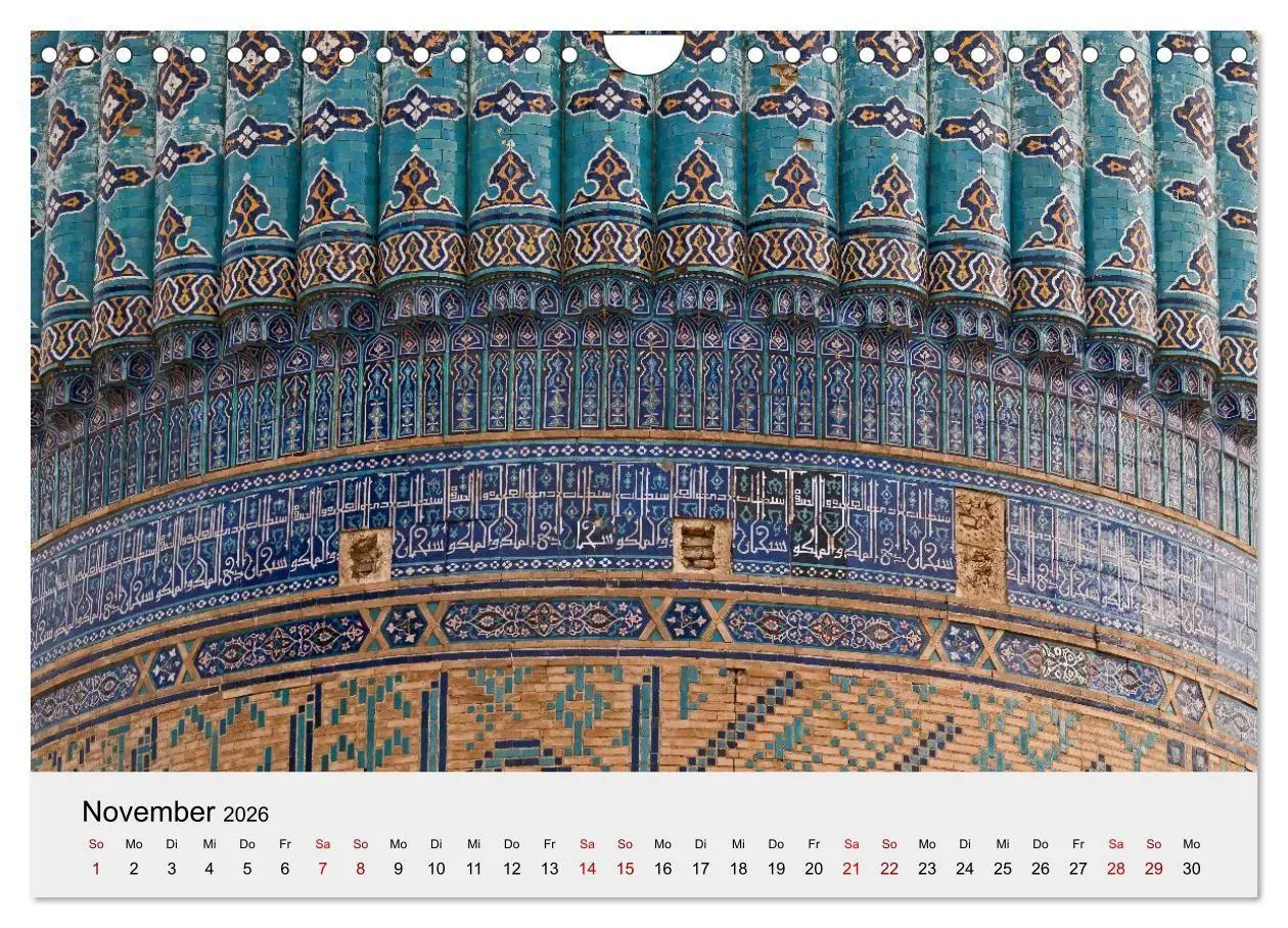 Bild: 9783516707199 | Usbekistan entlang der Seidenstraße (Wandkalender 2026 DIN A4...