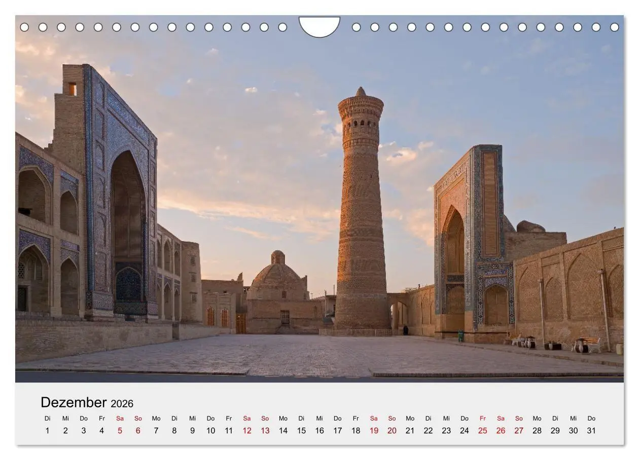 Bild: 9783516707199 | Usbekistan entlang der Seidenstraße (Wandkalender 2026 DIN A4...
