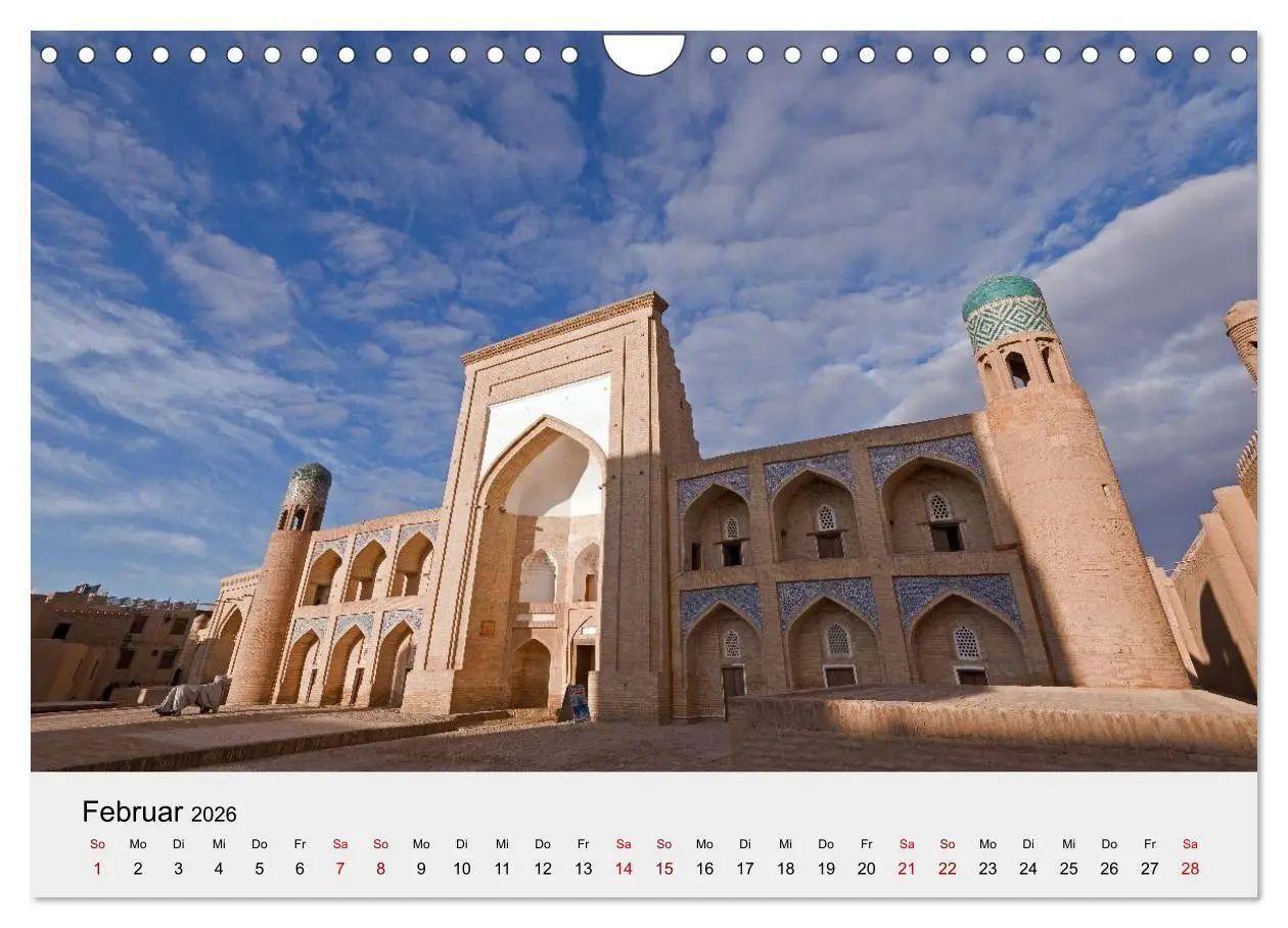 Bild: 9783516707199 | Usbekistan entlang der Seidenstraße (Wandkalender 2026 DIN A4...