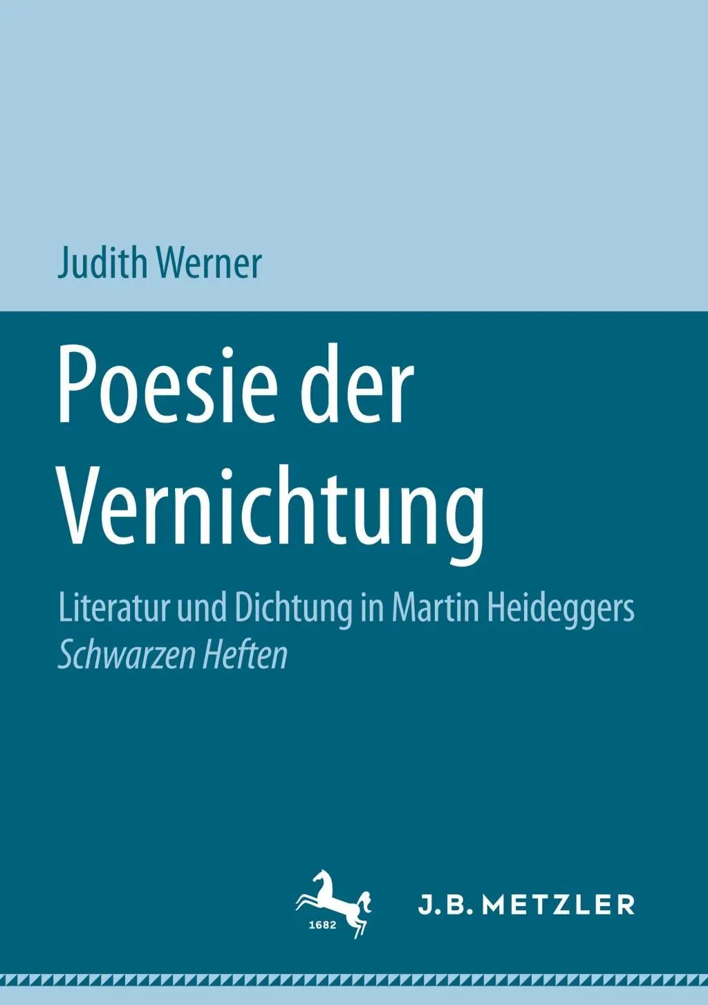 Cover: 9783658207199 | Poesie der Vernichtung | Judith Werner | Taschenbuch | Paperback | x