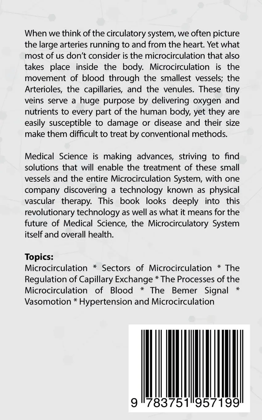 Rückseite: 9783751957199 | Physical Vascular Therapy - The Next Generation Of Medicine? | Simons