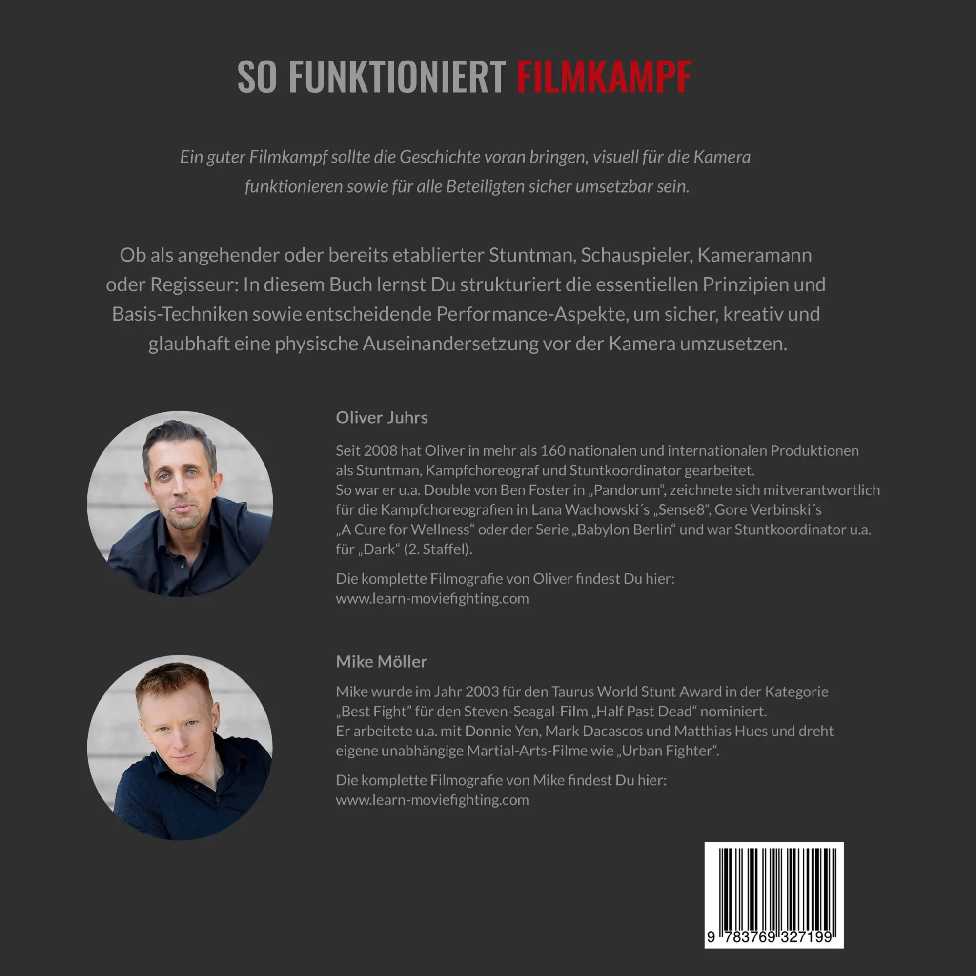 Rückseite: 9783769327199 | So funktioniert Filmkampf | Oliver Juhrs | Taschenbuch | 160 S. | 2025