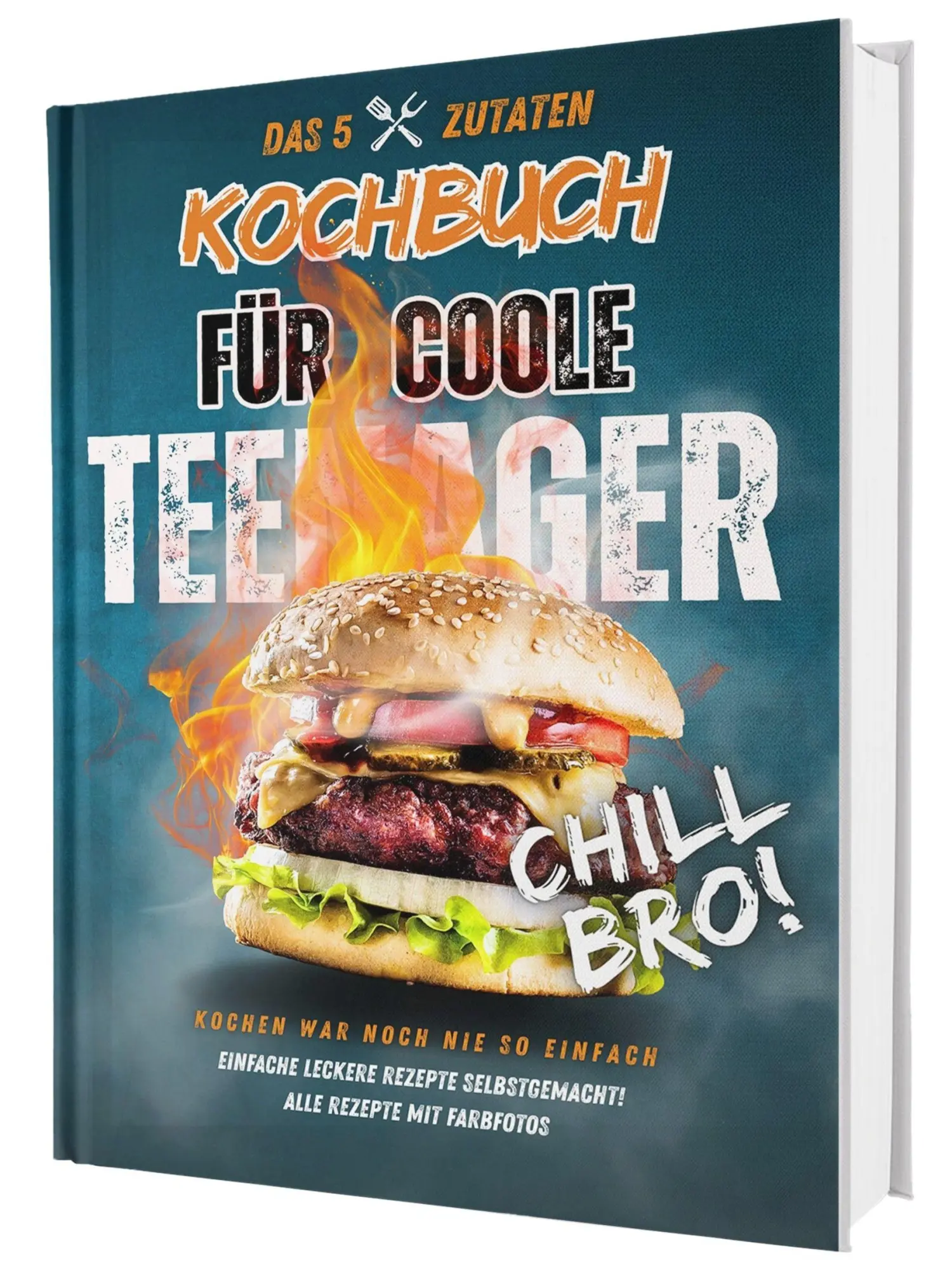 Cover: 9783911647199 | #SoloChefs: Das 5-Zutaten-Kochbuch für coole Teenager - einfache &amp;...