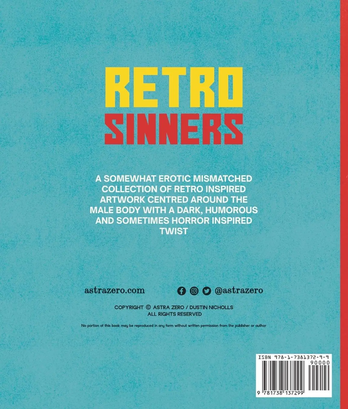 Rückseite: 9781738137299 | Astra Zero | RETRO SINNERS | Astra Zero | Taschenbuch | Englisch