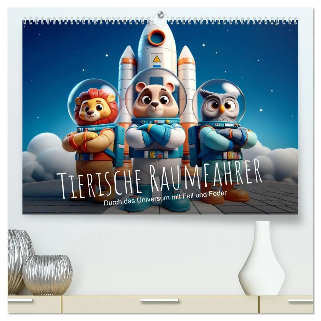 Cover: 9783457467299 | Tierische Raumfahrer: Durch das Universum mit Fell und Feder...