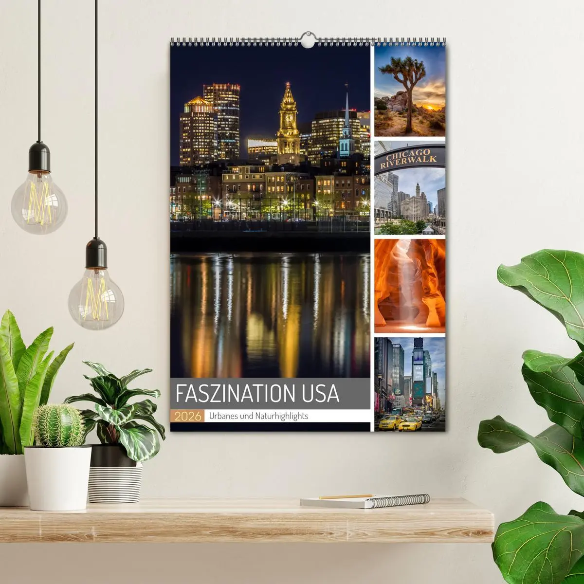 Bild: 9783516317299 | FASZINATION USA Urbanes und Naturhighlights (Wandkalender 2026 DIN...