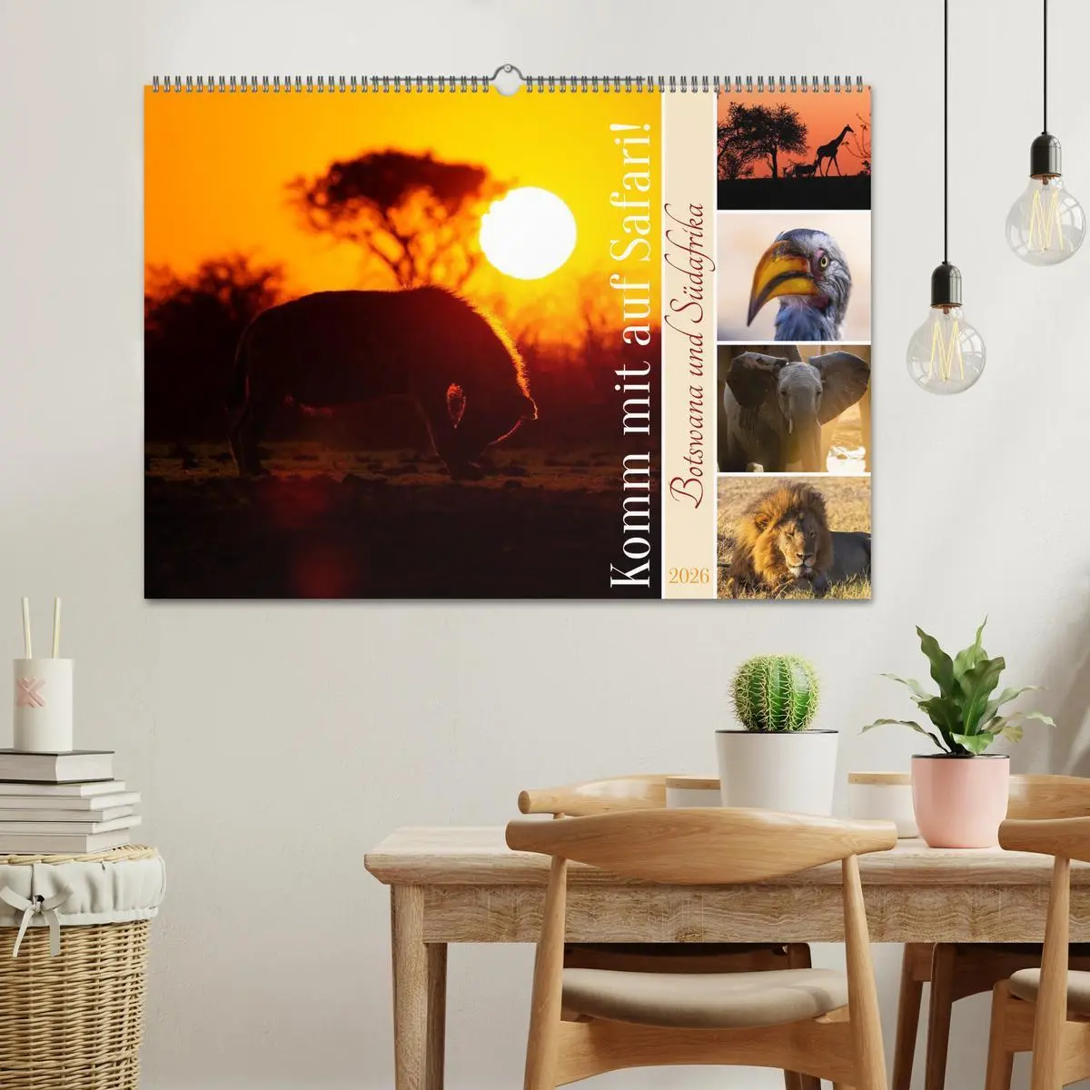 Bild: 9783516627299 | Komm mit auf Safari! Botswana und Südafrika (Wandkalender 2026 DIN...