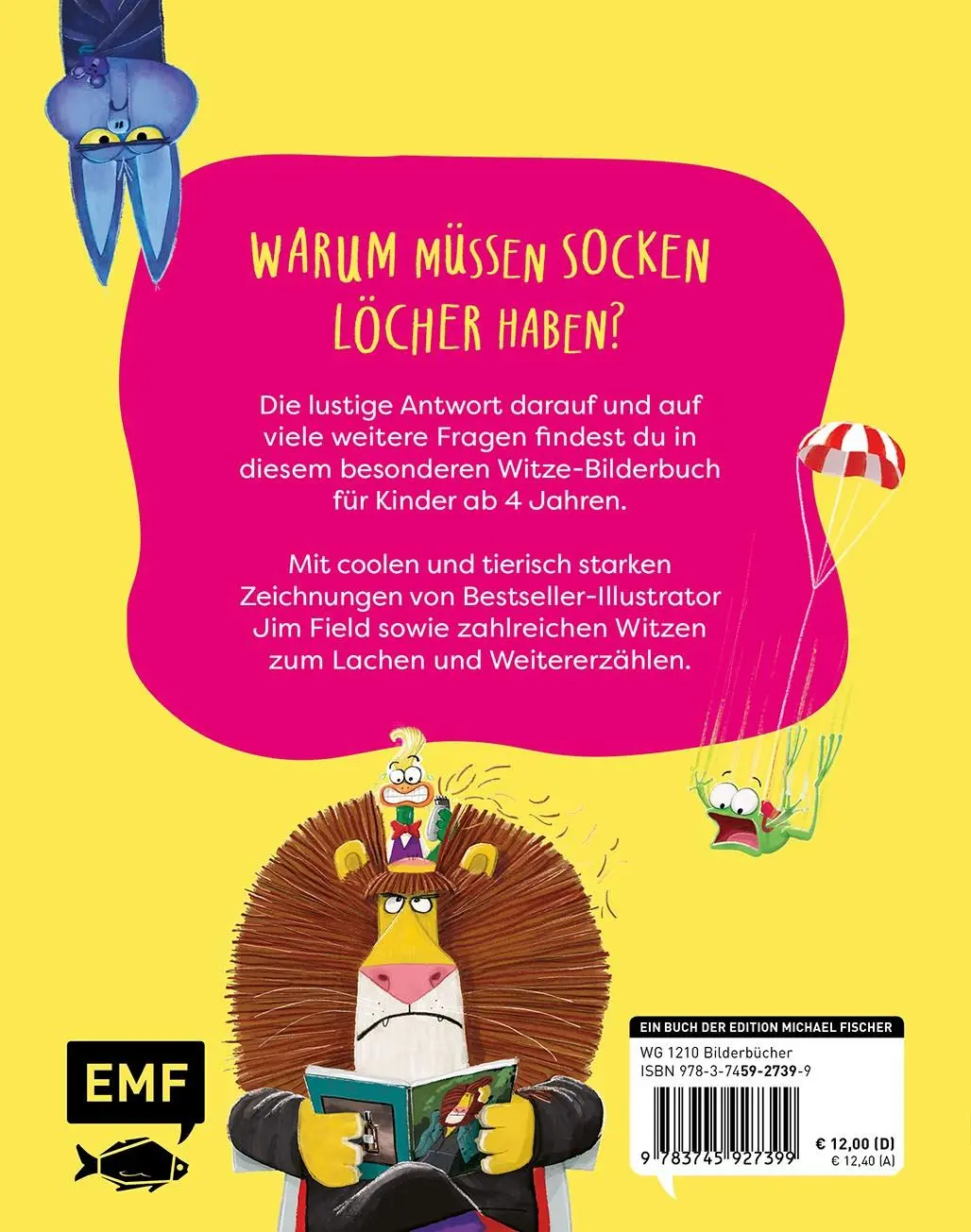 Rückseite: 9783745927399 | Hat hier wer gelacht? | Ein Witze-Bilderbuch für Kinder | Sean Hegarty