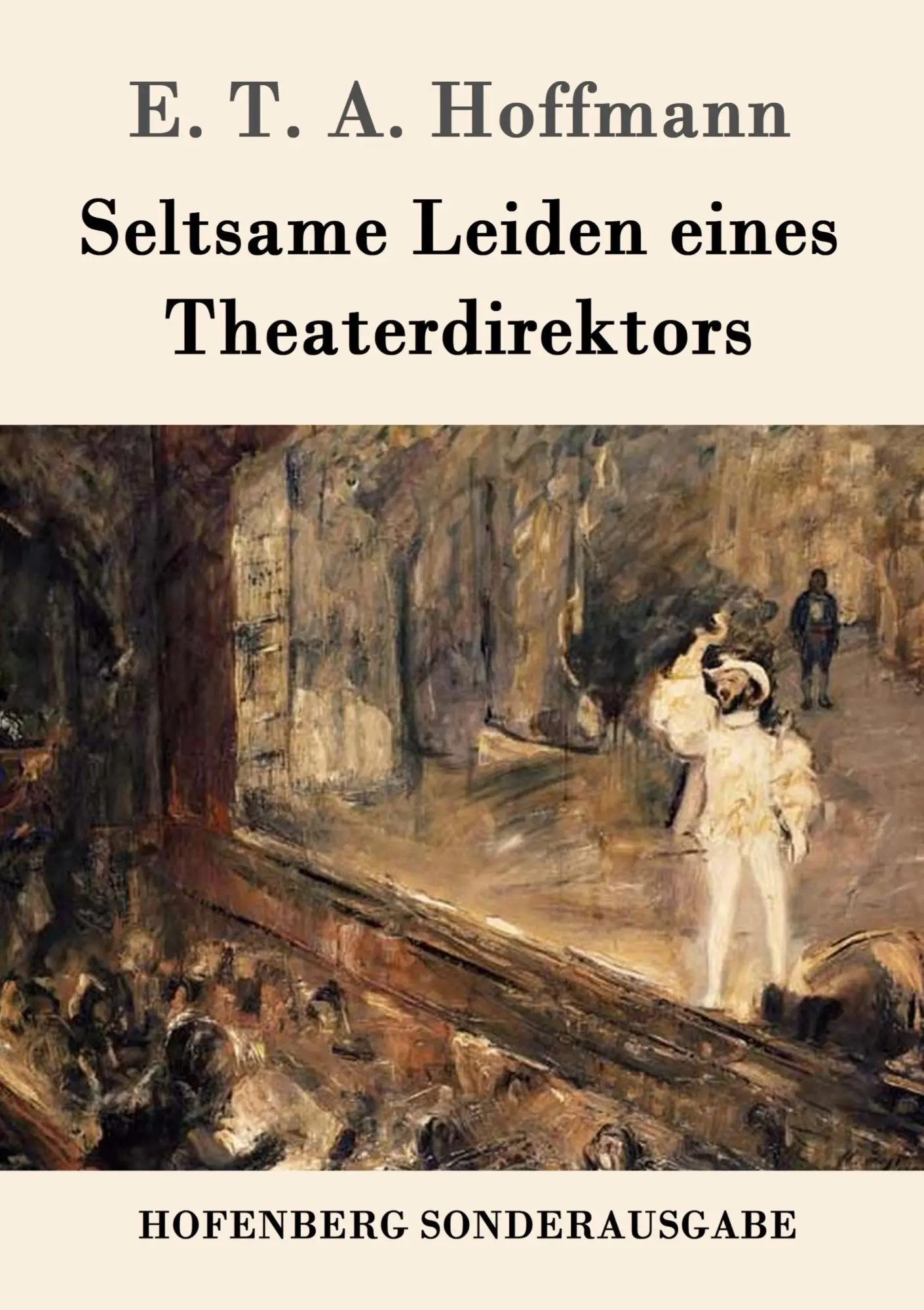 Cover: 9783861997399 | Seltsame Leiden eines Theaterdirektors | E. T. A. Hoffmann | Buch