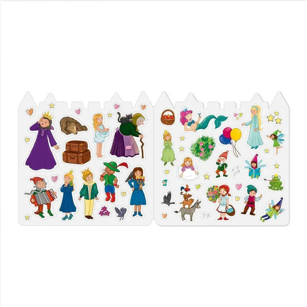 Bild: 9783988027399 | TRÖTSCH - Malbuch Stickermalbuch Märchenschloss Ab 4 Jahren | KG