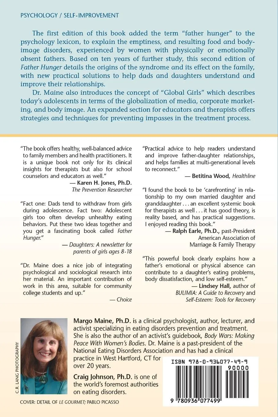 Rückseite: 9780936077499 | Father Hunger | Fathers, Daughters, and the Pursuit of Thinness | Buch