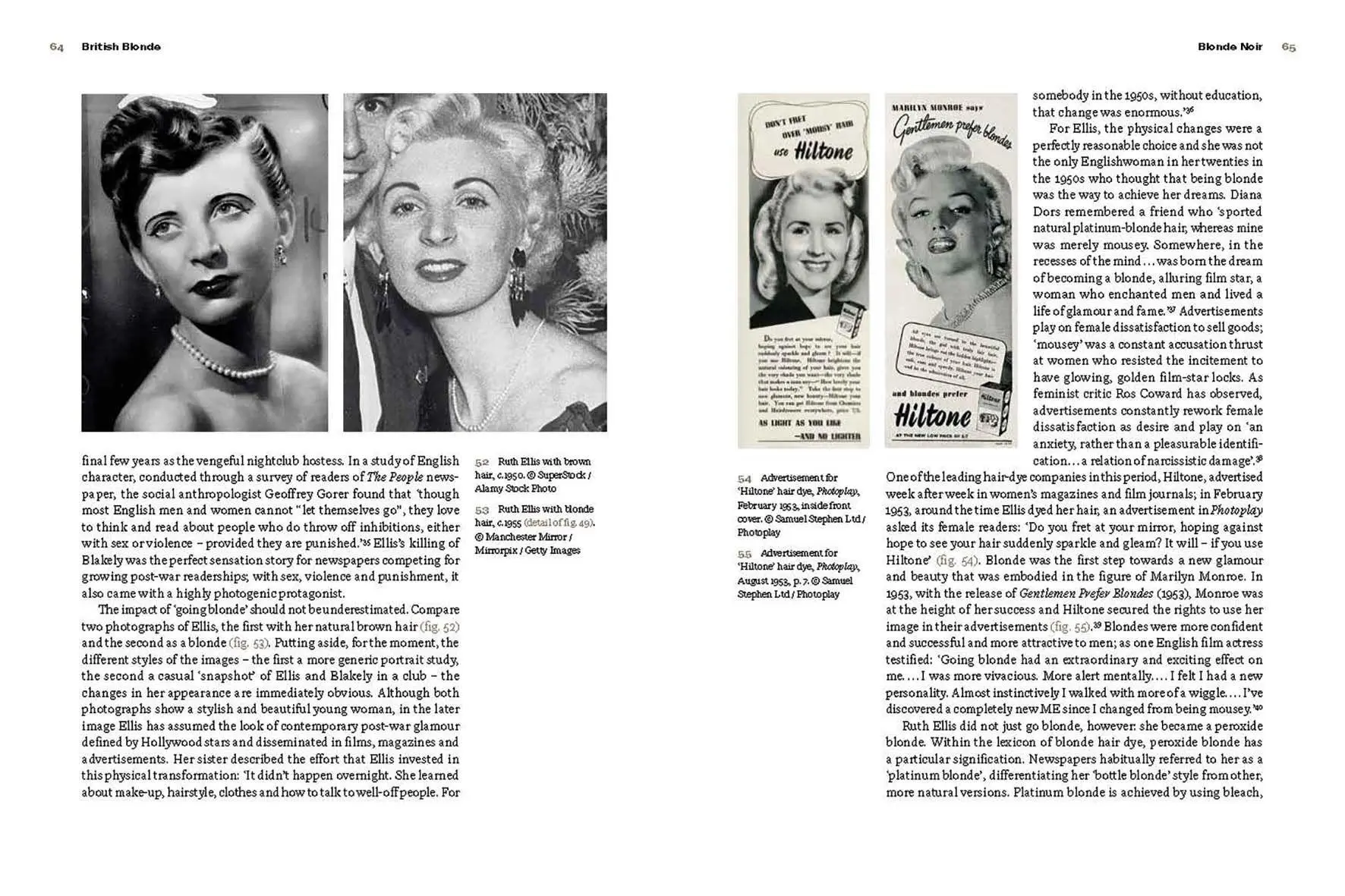 Bild: 9781913107499 | British Blonde | Women, Desire and the Image in Post-War Britain