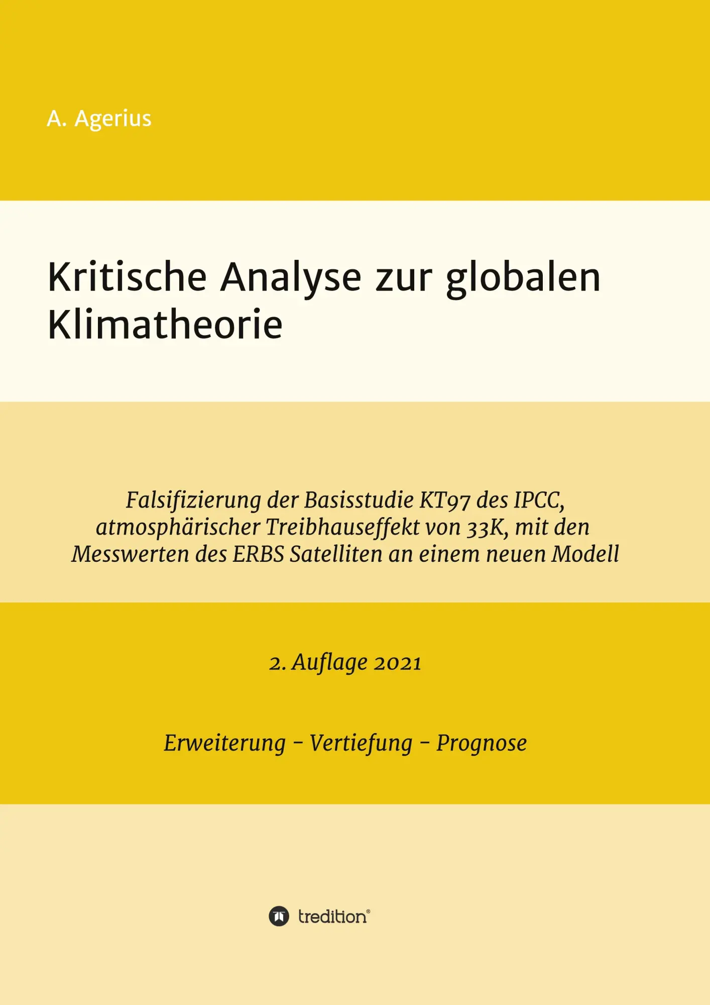 Cover: 9783347247499 | Kritische Analyse zur globalen Klimatheorie | A. Agerius | Taschenbuch