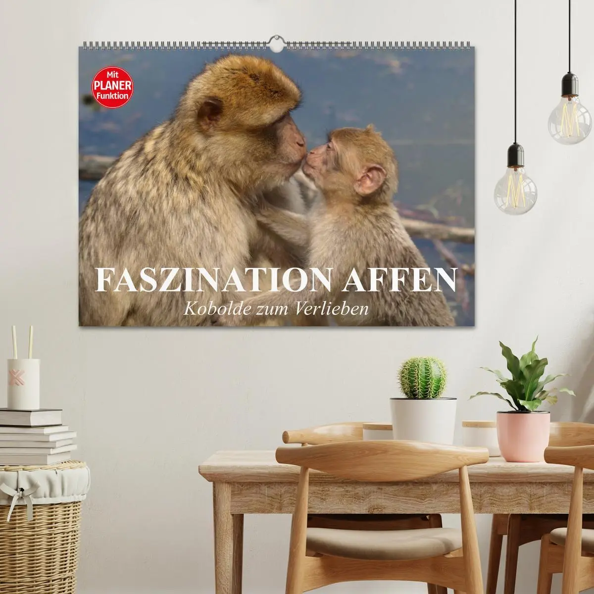 Bild: 9783457997499 | Faszination Affen. Kobolde zum Verlieben (Wandkalender 2026 DIN A2...