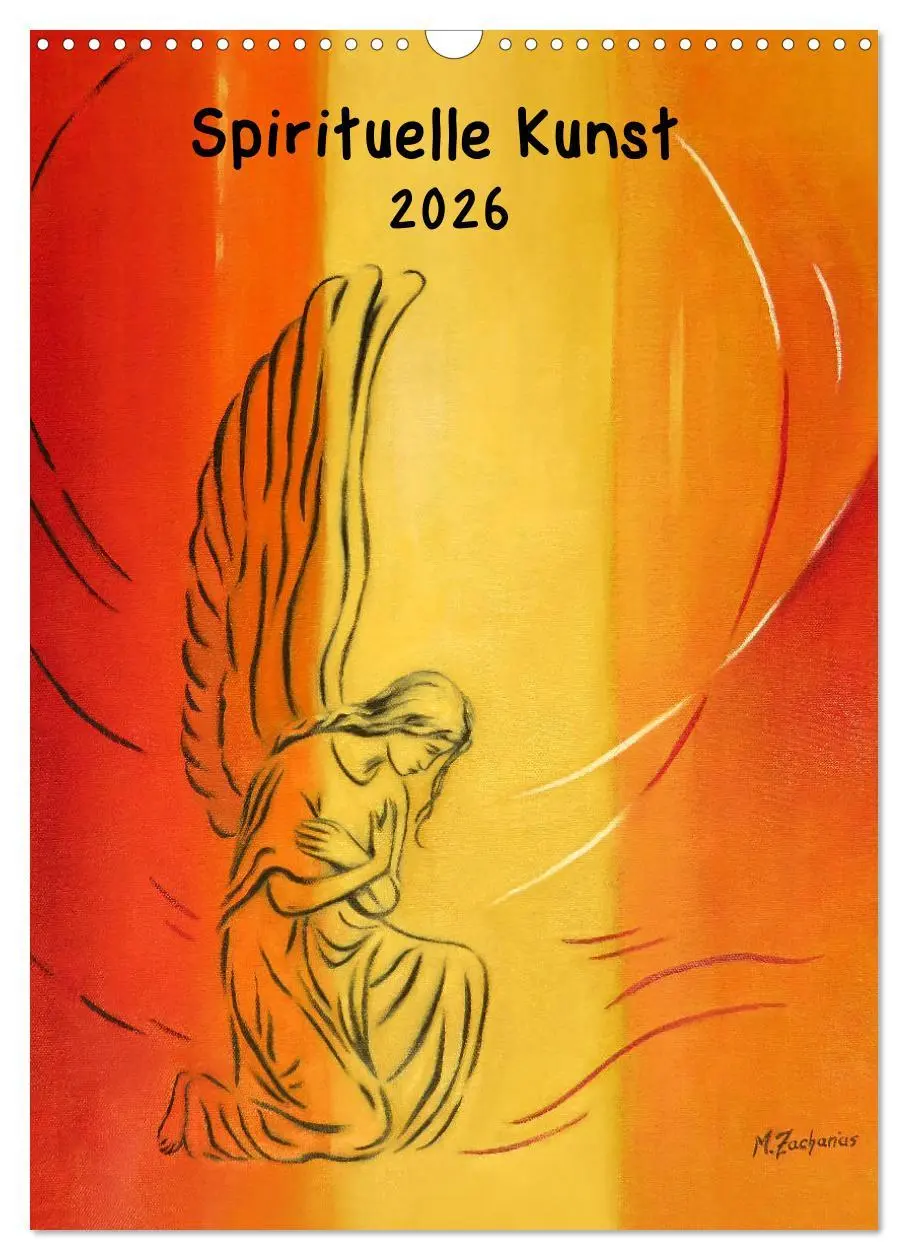 Cover: 9783516397499 | Außergewöhnliche spirituelle Kunst 2026 (Wandkalender 2026 DIN A3...