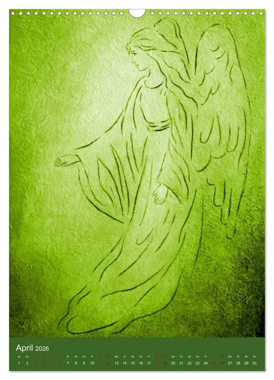 Bild: 9783516397499 | Außergewöhnliche spirituelle Kunst 2026 (Wandkalender 2026 DIN A3...