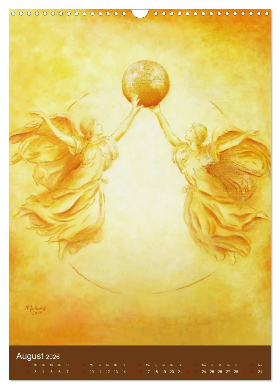 Bild: 9783516397499 | Außergewöhnliche spirituelle Kunst 2026 (Wandkalender 2026 DIN A3...