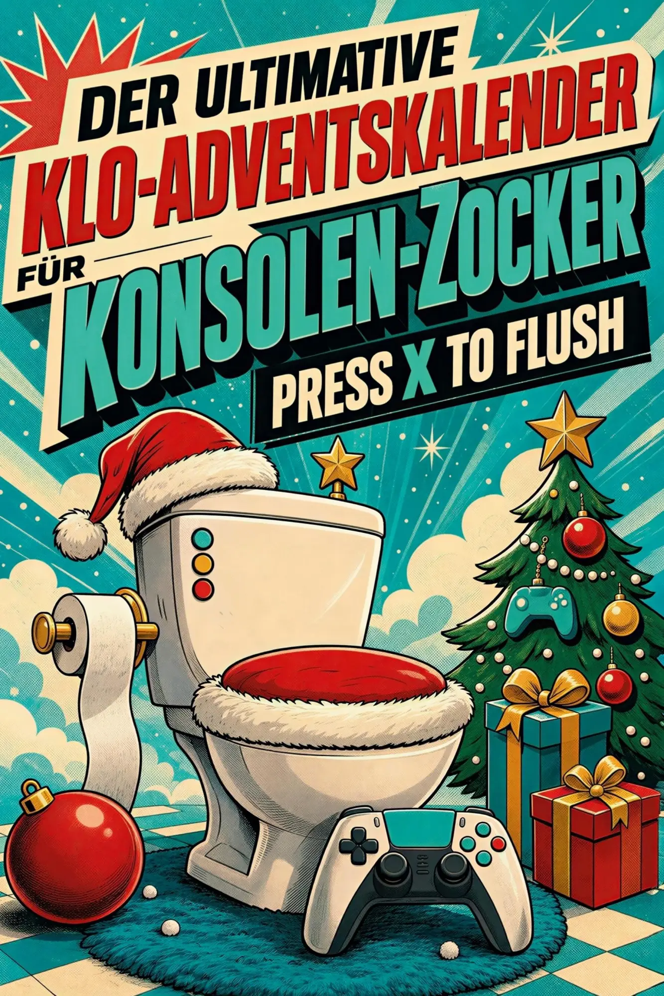 Cover: 9783696107499 | Der ultimative Klo-Adventskalender für Konsolen-Zocker | Schmitt