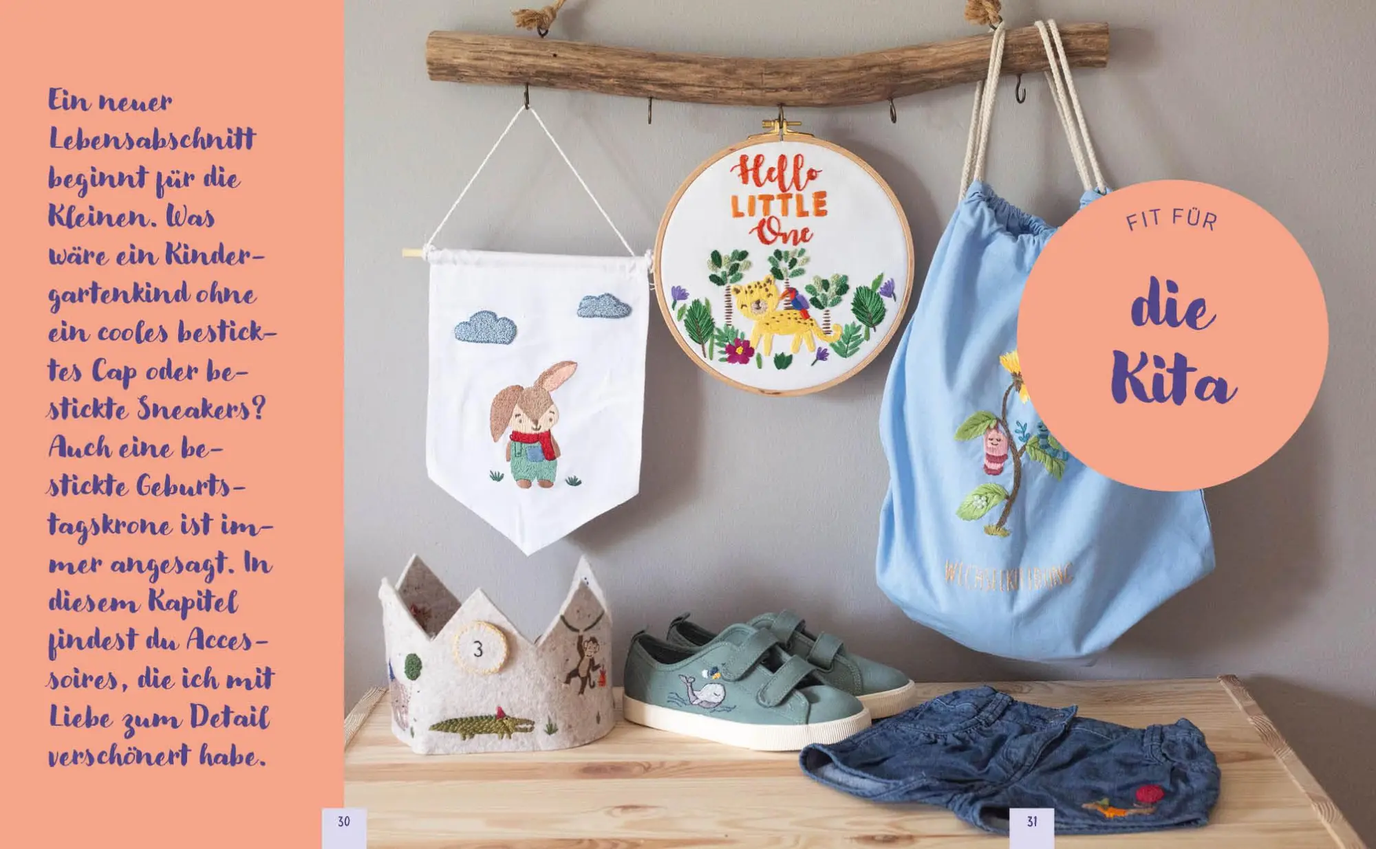 Bild: 9783745917499 | Hello Little One - Süße Stickmotive | Sarah Ulrich | Taschenbuch