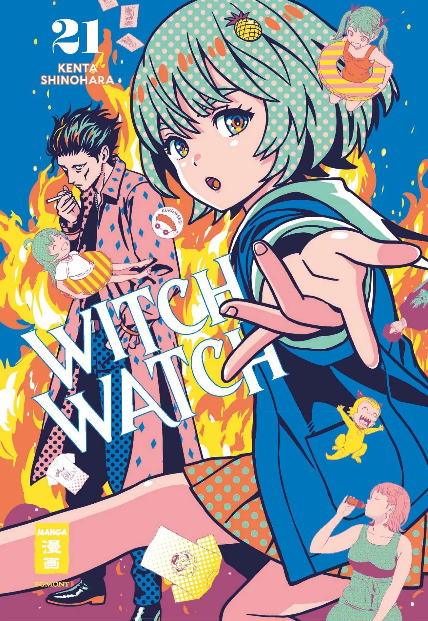 Cover: 9783755507499 | Witch Watch 21 | Kenta Shinohara | Taschenbuch | 192 S. | Deutsch