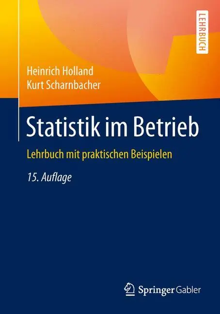 Cover: 9783834947499 | Statistik im Betrieb | Lehrbuch mit praktischen Beispielen | Buch | x