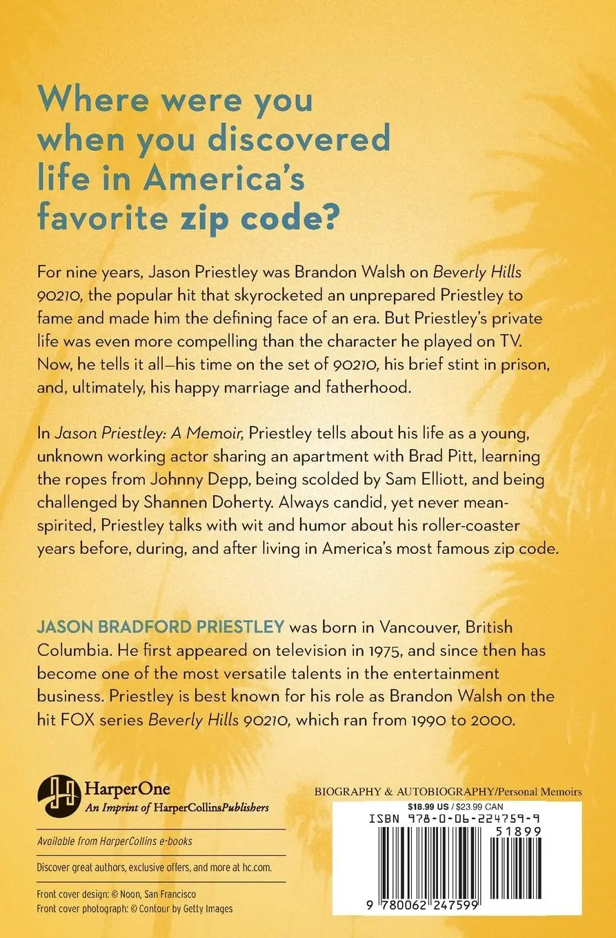 Rückseite: 9780062247599 | Jason Priestley | A Memoir | Jason Priestley | Taschenbuch | Englisch