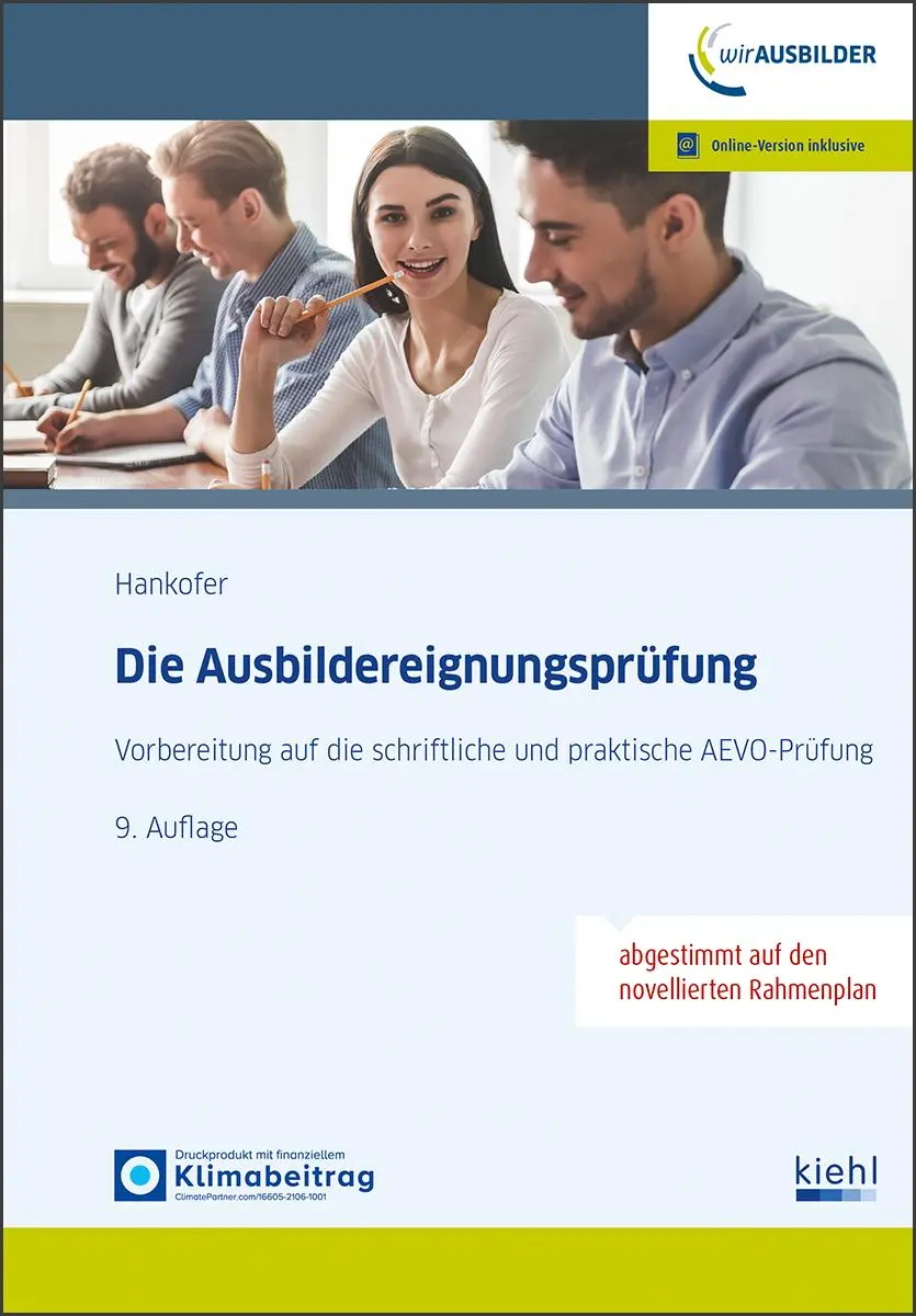 Cover: 9783470517599 | Die Ausbildereignungsprüfung | Sina Dorothea Hankofer | Bundle | 2025