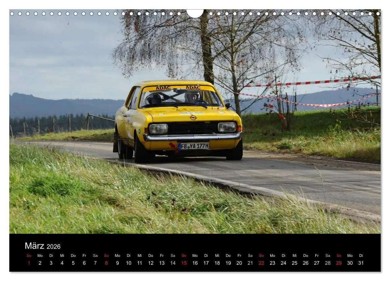 Bild: 9783516077599 | Rallye, Köln - Ahrweiler (Wandkalender 2026 DIN A3 quer), CALVENDO...