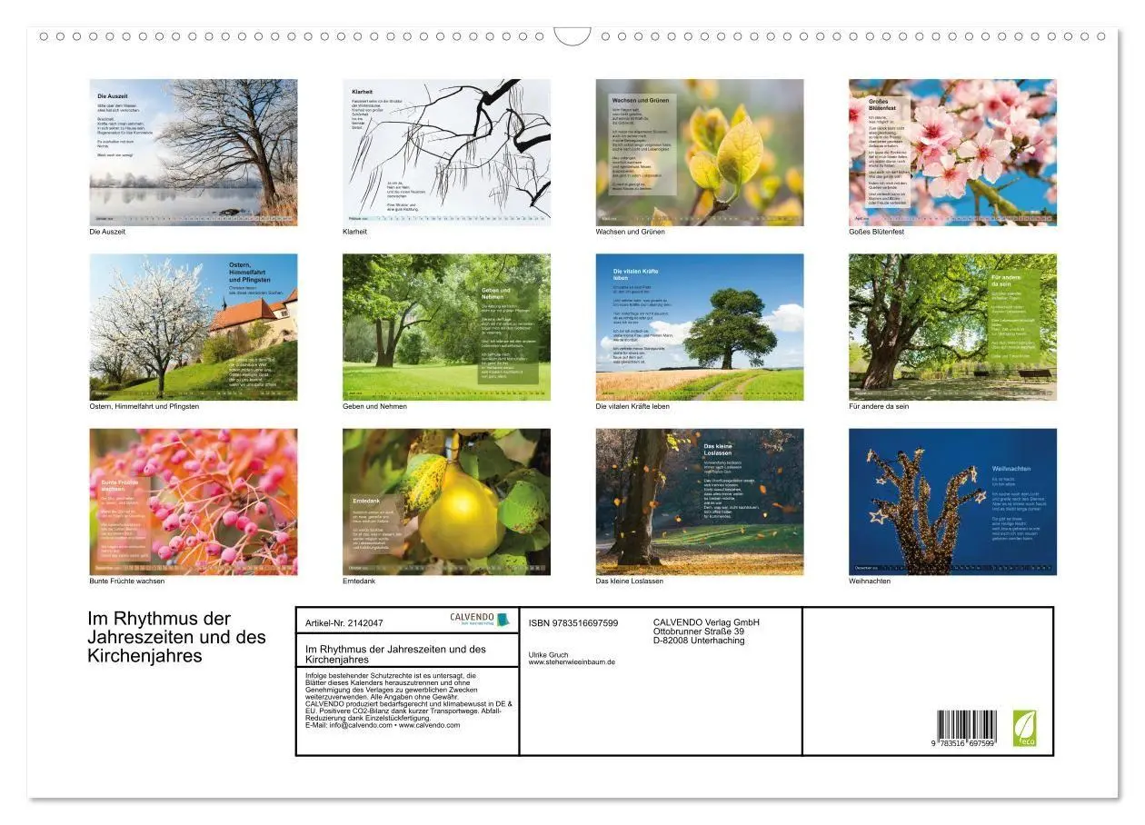 Bild: 9783516697599 | Im Rhythmus der Jahreszeiten und des Kirchenjahres (Wandkalender...