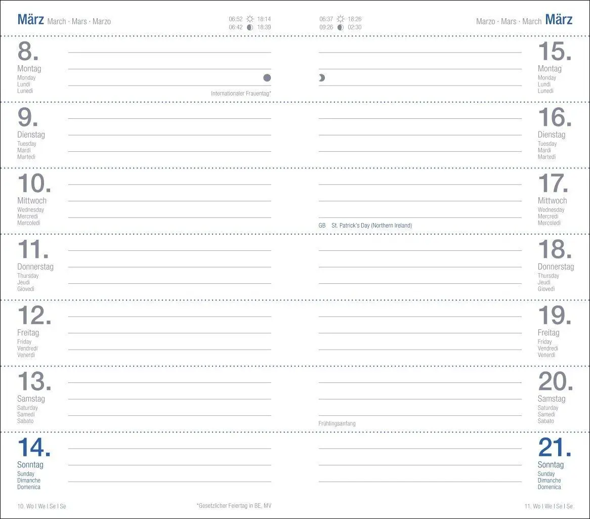 Bild: 9783756417599 | Wochen-Taschenkalender, schwarz 2027 | Heye | Buch | Bürokalender Heye