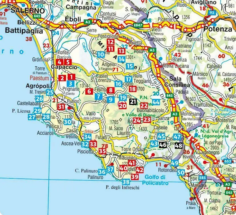 Bild: 9783763347599 | ROTHER Wanderführer Cilento | Hans M. Tuschar (u. a.) | Taschenbuch
